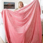 Emerson Blanket Family Cuddle Size in Strawberry
