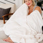Emerson Blanket Family Cuddle Size in White