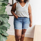 Emery Striped Tank in Blue