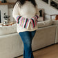 End of the Story Striped Sleeve Sweater