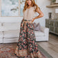 Maren V-Neck Ruffle Sleeve Top