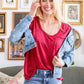 Enjoy The Day Tee In Red