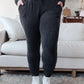 Essential Lounge Joggers In Black Lava