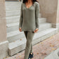 Essential Lounge Top in Mineral Wash Olive