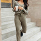 Essential Lounge pants in Mineral Wash Olive