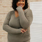 Essential Lounge Top in Mineral Wash Olive