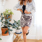 Estrella Patterned Skirt