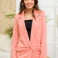 Eugenie Blazer in Mauve
