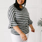 Every Direction Top in Charcoal