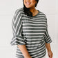 Every Direction Top in Charcoal