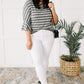 Every Direction Top in Charcoal