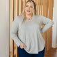 Every Girl's Favorite Basic Top in Heather Gray