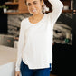 Every Girl's Favorite Basic Top in White