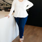 Every Girl's Favorite Basic Top in White
