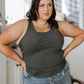 Everybody's Favorite Racerback Tank in Charcoal