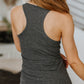 Everybody's Favorite Racerback Tank in Charcoal
