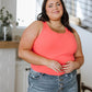 Everybody's Favorite Racerback Tank in Coral