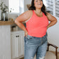Everybody's Favorite Racerback Tank in Coral