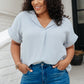 Everyday Dusty Blue Blouse