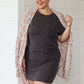 Everyday Favorite Ribbed Knit Dress in Black
