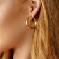 Everyday Okay Hoop Earrings