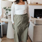 Explain It Away Cargo Skirt