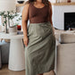 Explain It Away Cargo Skirt