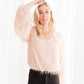Express Yourself Top in Peach