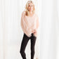 Express Yourself Top in Peach