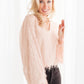Express Yourself Top in Peach