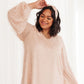 Express Yourself Top in Peach