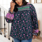 Exquisite Beauty Floral Blouse