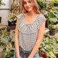 Extra Time Striped Top