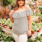 Extra Time Striped Top