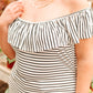 Extra Time Striped Top
