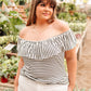 Extra Time Striped Top