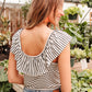 Extra Time Striped Top