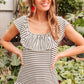 Extra Time Striped Top