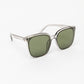 Eye On You Sunglasses in Smoke Green