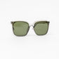 Eye On You Sunglasses in Smoke Green