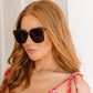 Eye On You Sunglasses in Tortoise
