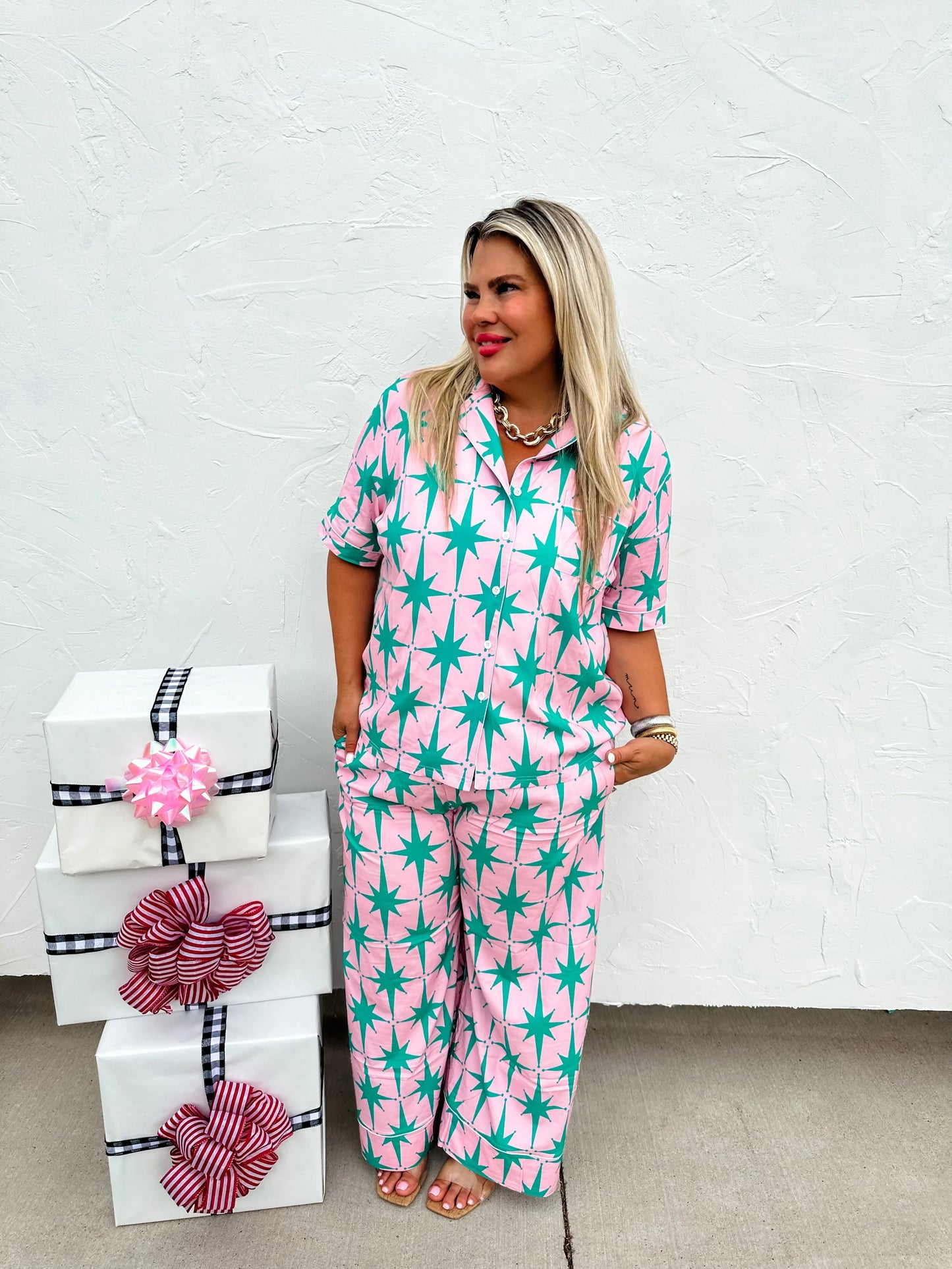 PREORDER: Christmas Luxe Pajama Set (Shipping Mid November)