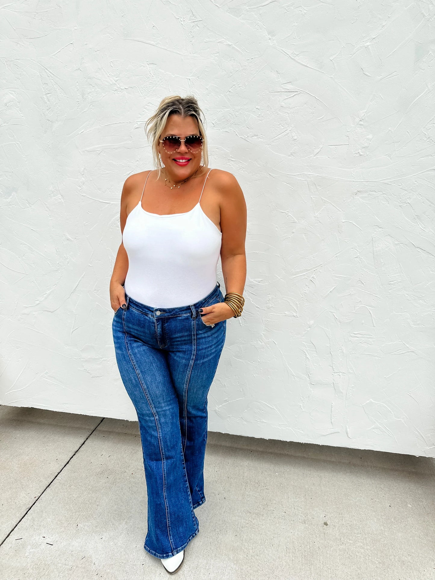 PREORDER: Stella Mid Rise Jeans Regular 32" Inseam
