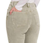 Zenana Acid Wash High Waist Frayed Hem Cropped Jeans - Multiple Colors