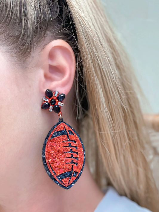 PREORDER: Game Day Dangle Earrings in Assorted Colors