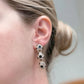 PREORDER: Sporty Rhinestone Trio Dangle Earrings in Assorted Styles