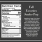 Fall Favorites Jumbo Pop Assortment