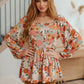 Fall For Florals Babydoll Top