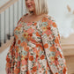 Fall For Florals Babydoll Top