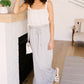 Falling For You Skirt In Heather Gray